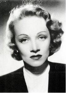 Picture of Marlene Dietrich is a trademark