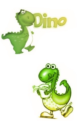 Dinosaur logo’s insignificant differences