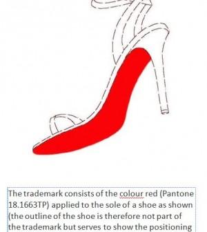 Prohibition Van Haren for stiletto heels with red sole