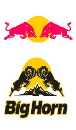 Red Bull’s reputation and well-known trademarks opposition aginst logo Big Horn